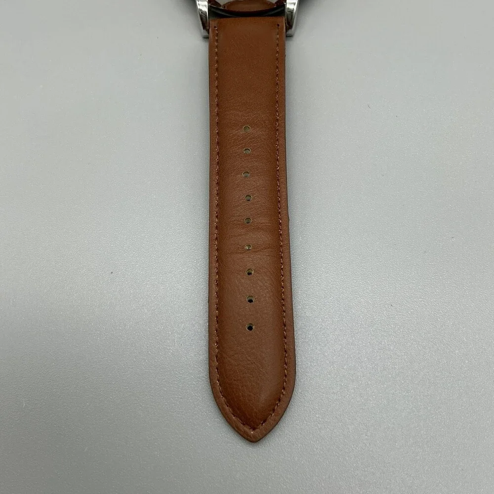 Nickelodeon Rewind Mens Watch 46mm Rugrats Arnold Rocko's Leather New Battery